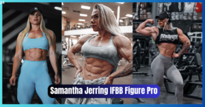 Female Fitness Model Samantha Jerring IFBB Figure Pro
