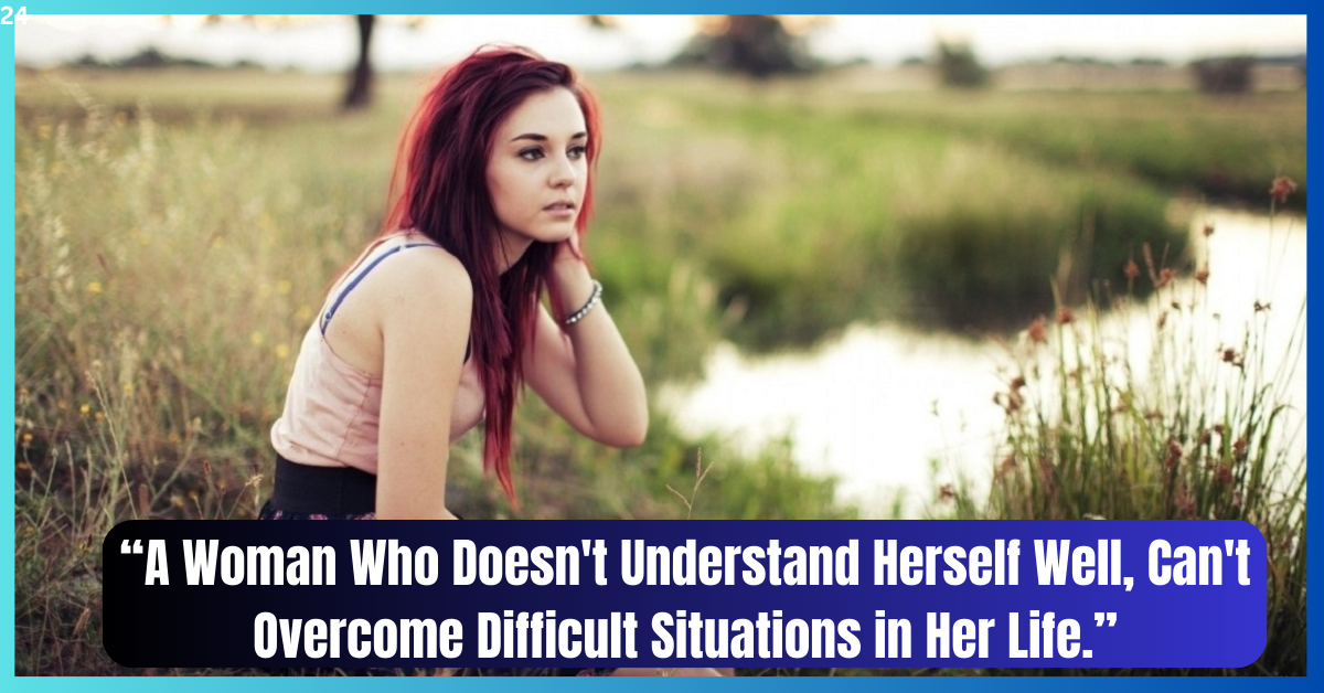A Woman Who Doesn't Understand Herself Well, Can't Overcome Difficult Situations in Her Life