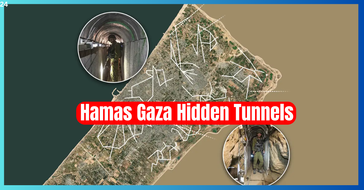 hamas gaza tunnels visual,Unveiling Gaza's Hidden tunnels: Israel's possible Ground Invasion Prep