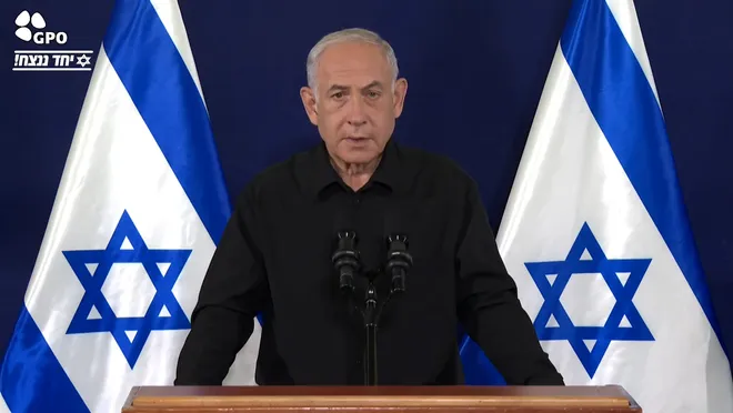 Netanyahu suggests that Israel intends to assume control of Gaza once its conflict with Hamas concludes