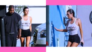 Bianca Censori Turns Heads in 'Wet' Top and Provocative Shorts – A Fashion Statement or Over the Line?