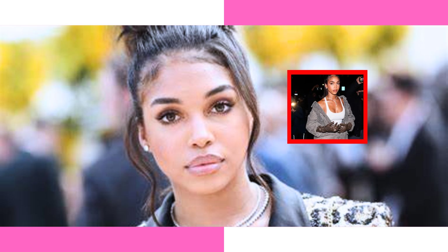 Lori Harvey stuns in fitted tank escapes 'wardrobe malfunction' at Marc Jacobs fashion show
