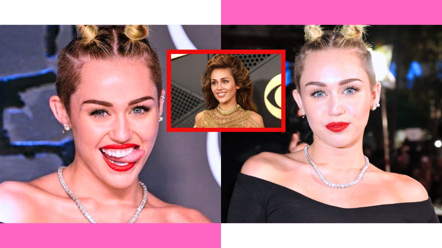 Miley Cyrus Stuns in Completely Transparent Gold at the 2024 Grammys